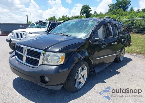 2007 Dodge Durango Slt из США, поврежденный, VIN 1D8HD48P67F560727